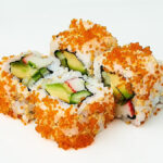 CALIFORNIA MIT TOBIKO bei Shiho Sushi Leipzig