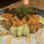 FIRE PIZZA SALMON bei Shiho Sushi Leipzig