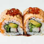 FLAMBSALMON bei Shiho Sushi Leipzig